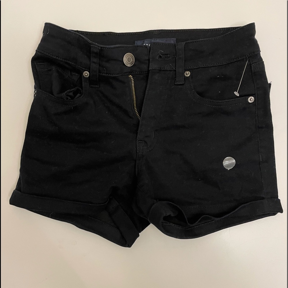 Black Aeropostale Jean Shorts
